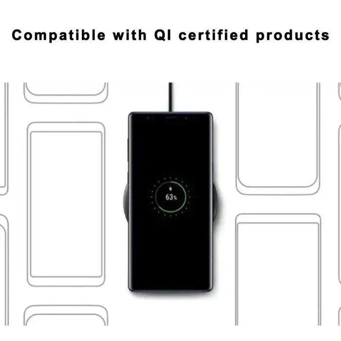 a smartphone with a charging cable attached to it