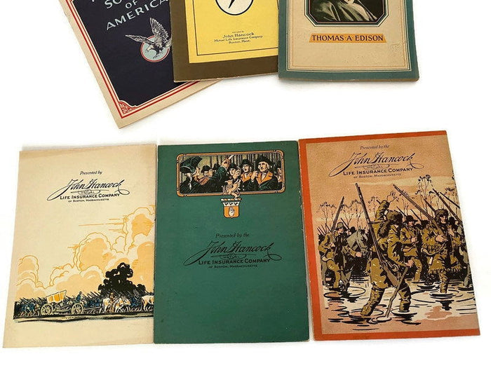 1920s Historic Brochures By John Hancock Life Insurance at Duckwells