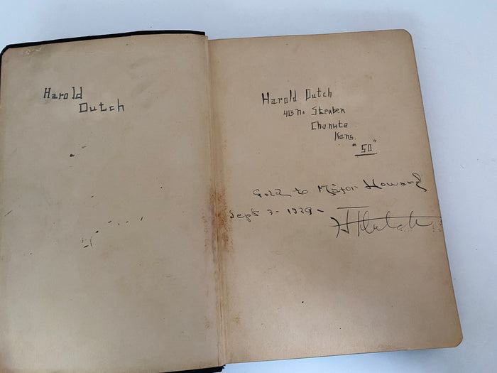 1929 Vintage Book, Dyke's Aircraft Engine Instructor at Duckwells