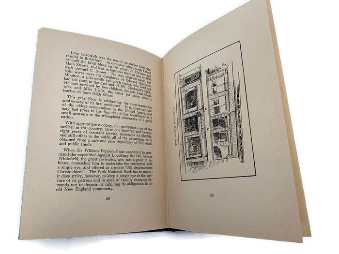 1931 Saco Maine Book at Duckwells