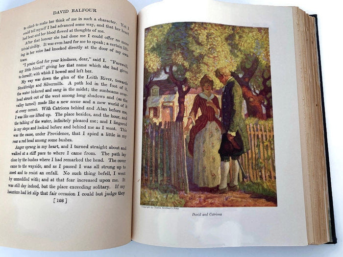 1937 Book, David Balfour by Robert Louis Stevenson, N.C. Wyeth Illus. at Duckwells