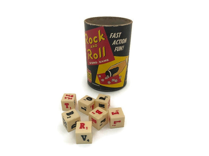 1957 Rock and Roll Word Game at Duckwells