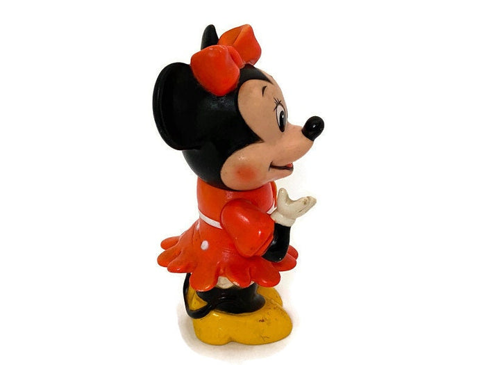 1970s Minnie Mouse Plastic Piggy Bank at Duckwells