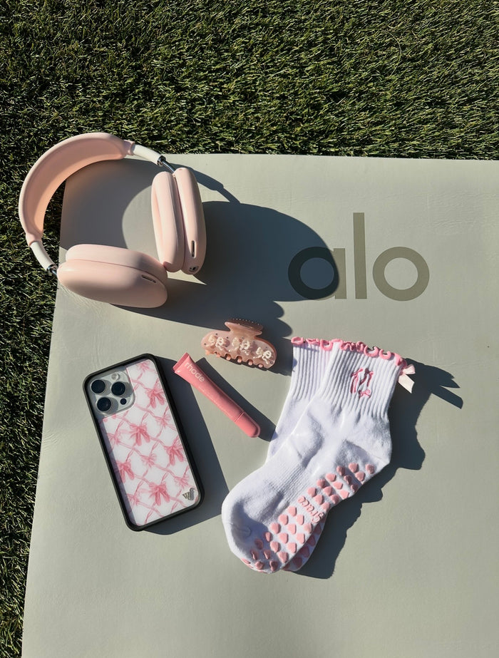 custom pilates socks