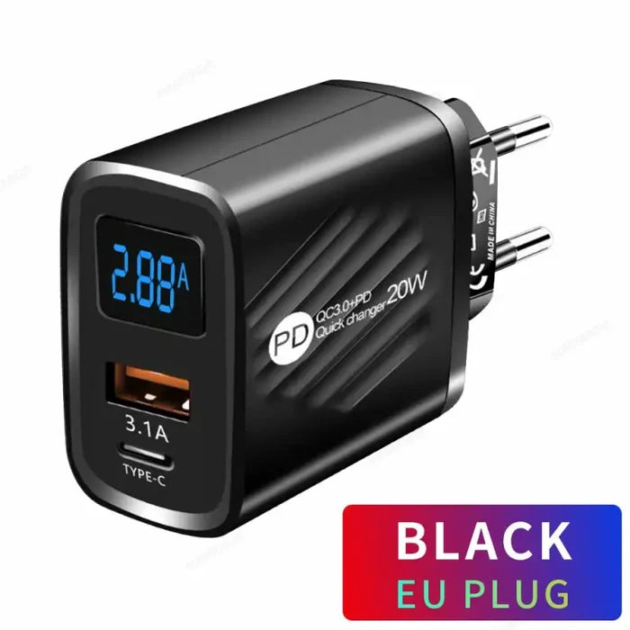 black power charger with usb