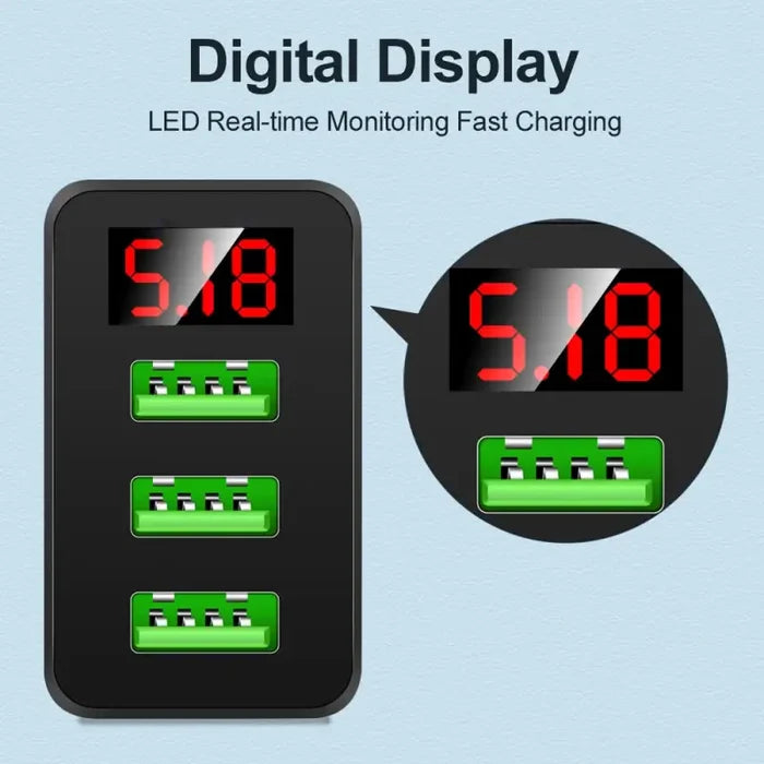 a close up of a digital display with three batteries