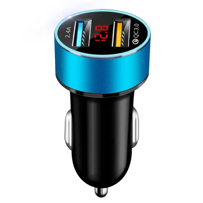 Car Charger Blue