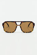 70´s Aviator Sunglasses In Tortoise Shell