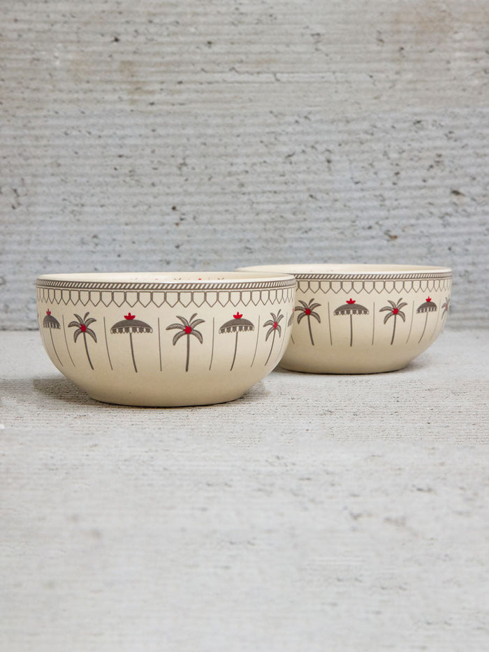 Aalaya Ceramic Cereal/Soup Bowl Set of 2