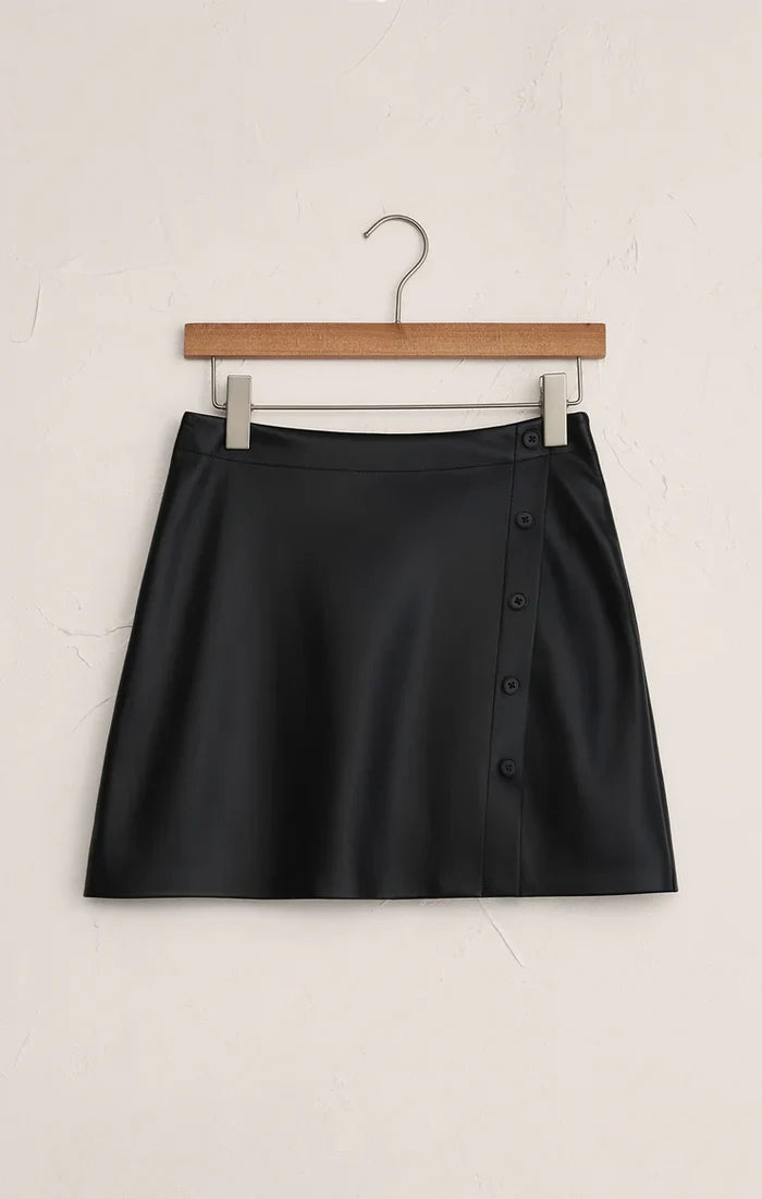 Allegra Black Mini Skirt