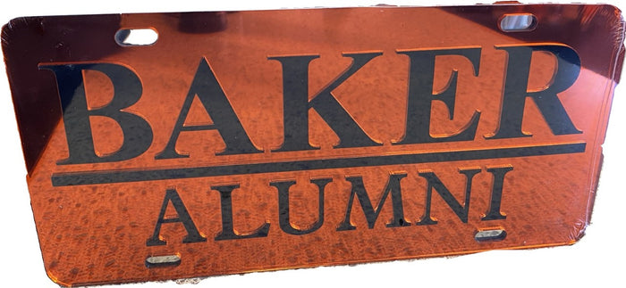 Alumni License Plate