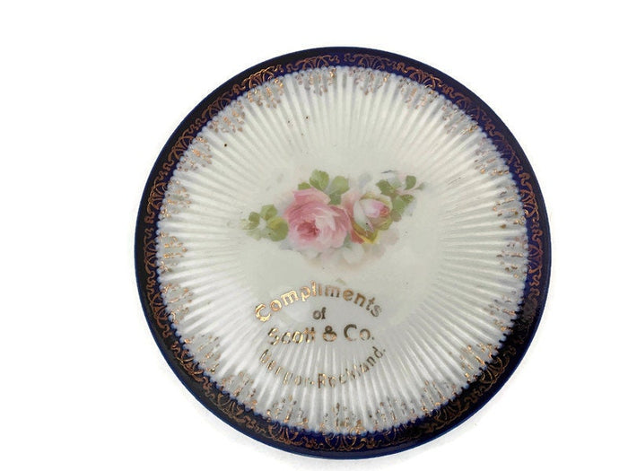 Antique Advertising Plate, Scott & Co., Bangor Rockland Maine at Duckwells