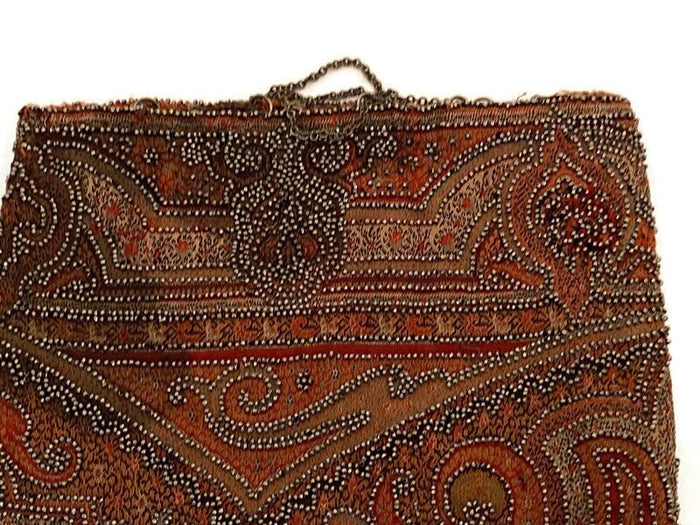 Antique Beaded Purse at Duckwells