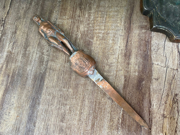 Antique Boothbay Harbor Maine Souvenir Letter Opener at Duckwells