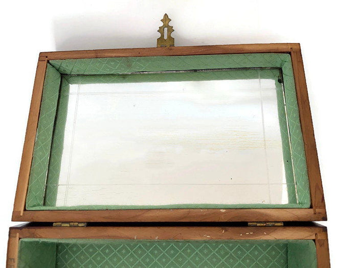 Antique Cedar Treasure Chest at Duckwells