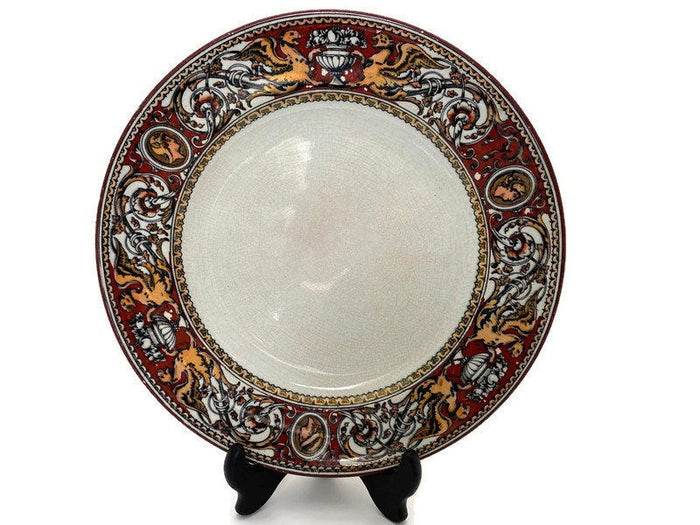 Antique Minton Florentine Dinner Plate at Duckwells