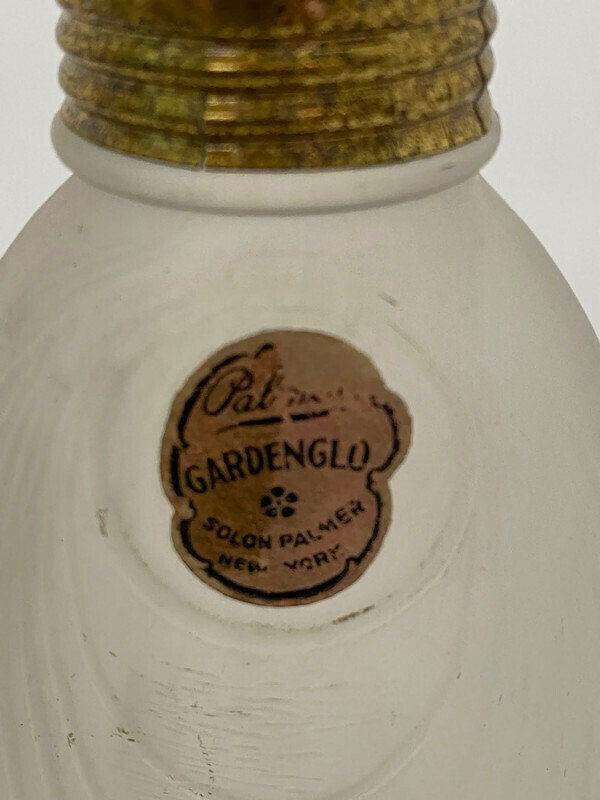 Antique Palmer Gardenglo Talc Bottle at Duckwells