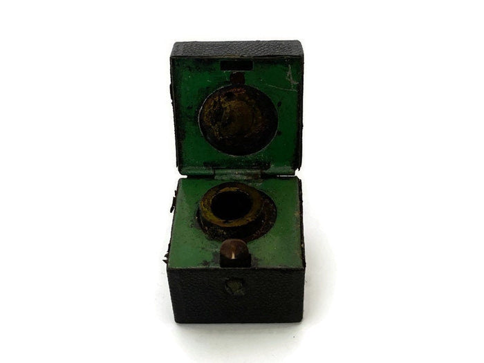 Antique Travel Inkwell in a Miniature Travel Case at Duckwells