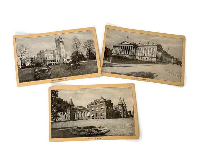 Antique Trio of Singer Sewing Machine Trade Cards at Duckwells