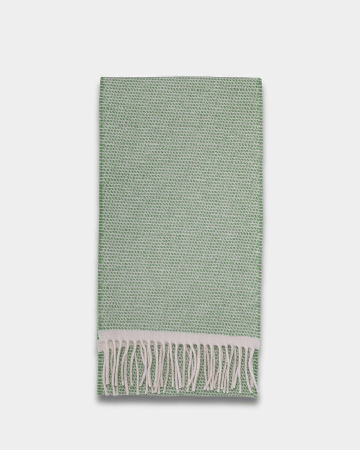 Greengage Duiske Merino Lambswool Scarf - Cushendale Woollen Mills