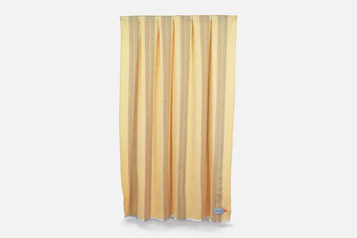 Apricot Seskin Lambswool Throw Blanket - Cushendale Woollen Mills
