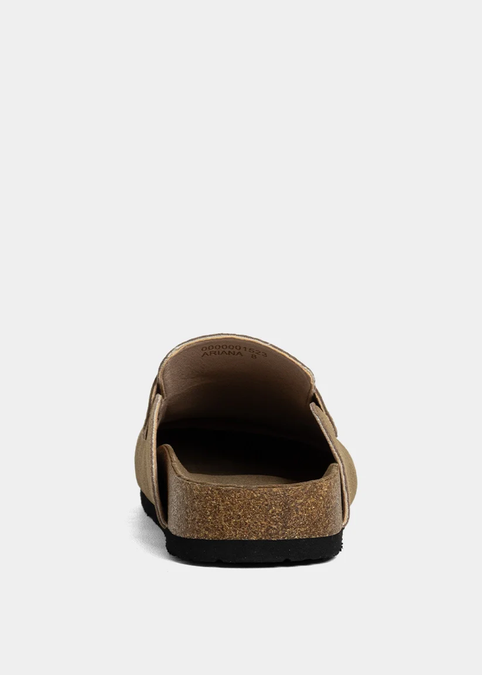 Ariana Moccasin - Taupe Suede