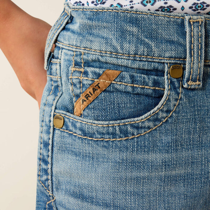 Ariat Boy's B5 Slim Darian Straight Leg Jeans in Leonard