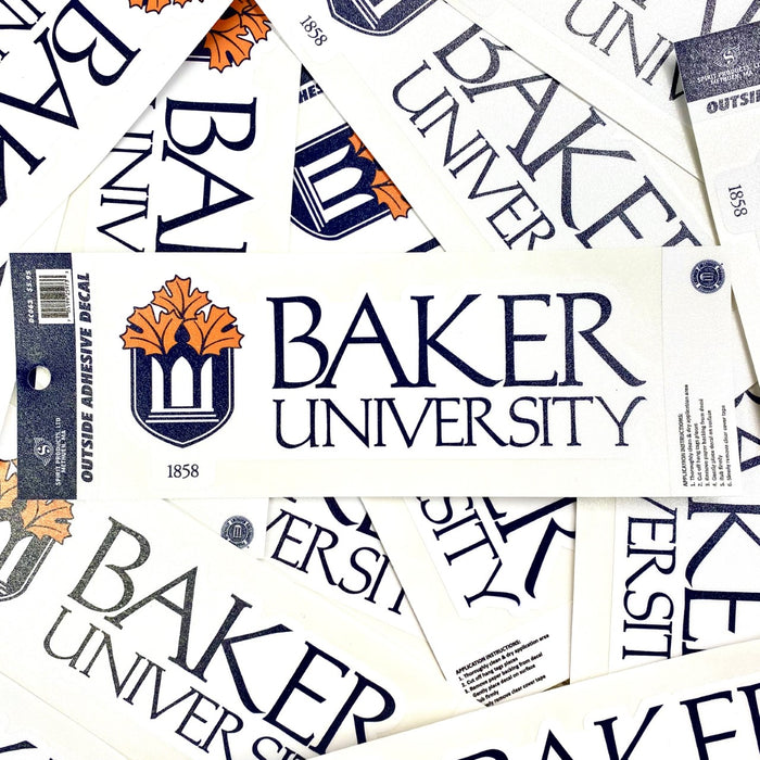 Baker University Academic Decal