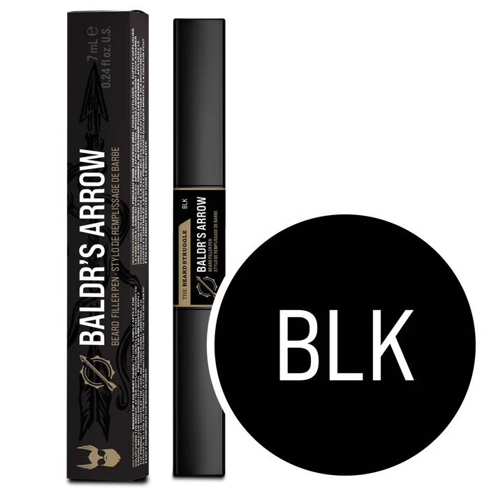 Baldr's Beard Pen, Black. The Beard Struggle