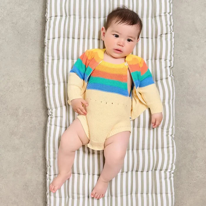 Barnacle - Rainbow Stripe Cardigan - Cardigans