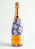 beau bottles champagne bottle wrap purple mahjong