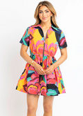 performance weekend dress big floral Karlie spring