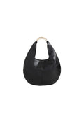 Black Oval Shoulder Bag - Bag