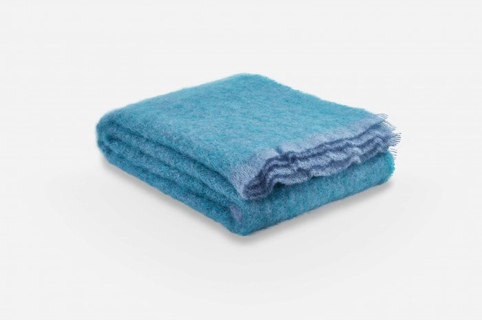 Bottle Clash Mohair Throw Blanket - Cushendale Woollen Mills