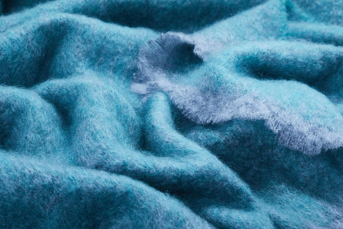 Bottle Clash Mohair Throw Blanket - Cushendale Woollen Mills