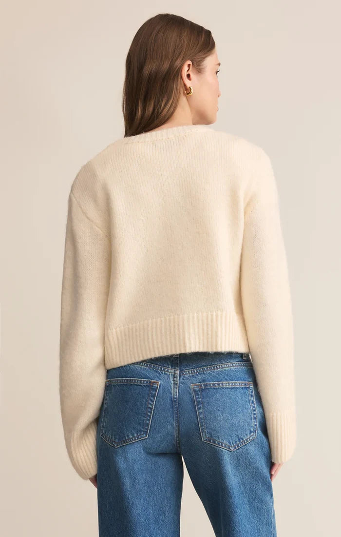 Breen Cardigan - Cloud