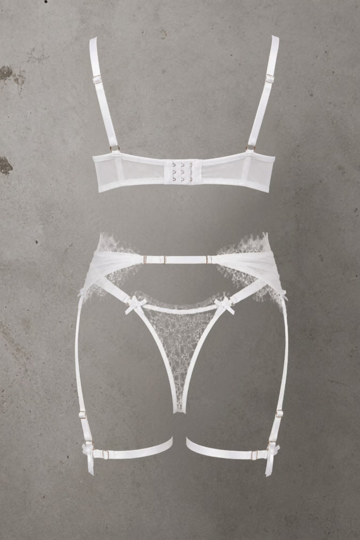 Brooke Lace 3 Piece Set – Size 8D/10C/12B, M/L, M | Archive Sample