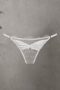Brooke Lace Knicker White - Size M-2XL | Archive Sample