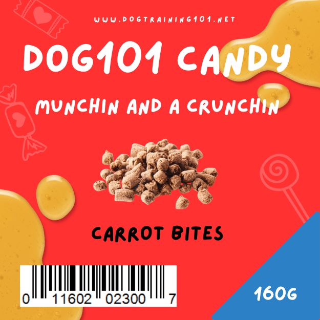 Dogtraining101 160g Carrot Bites