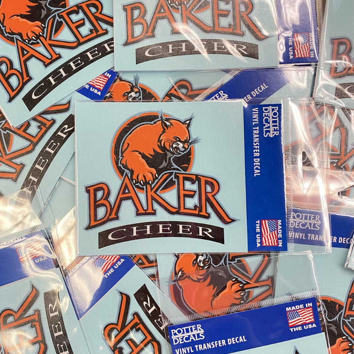 Cheer Decal