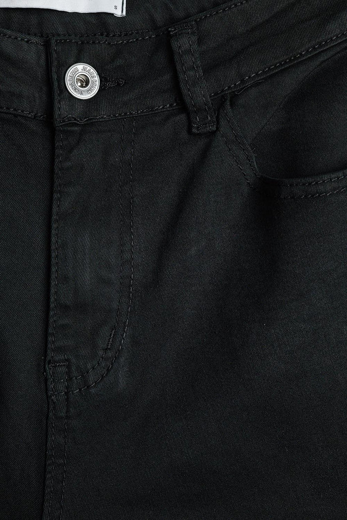 Comfortable stretch jeans with barrel leg in black - Coloured Jeans