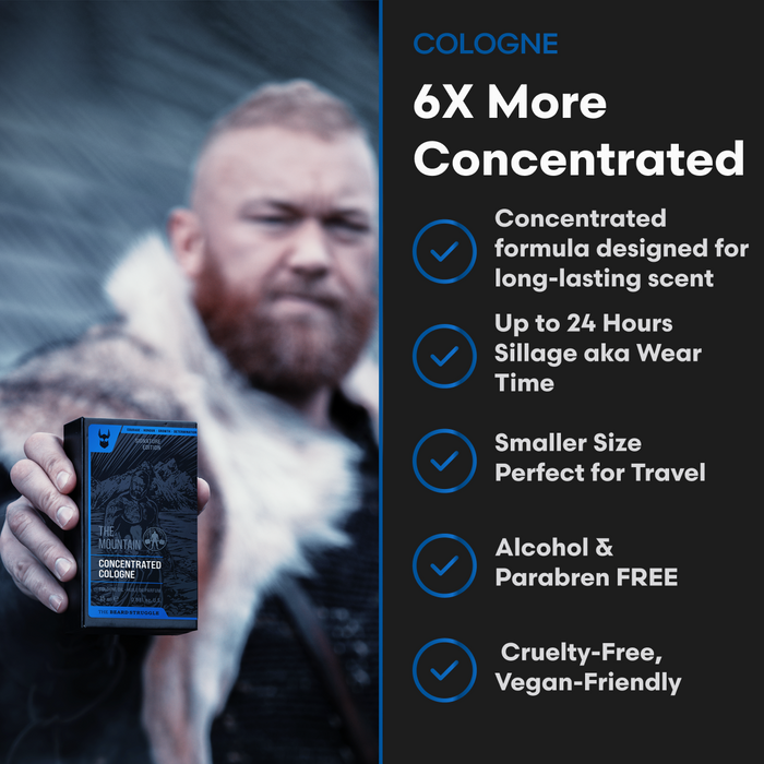 Concentrated Cologne - Mountain, image 2. The Beard Struggle