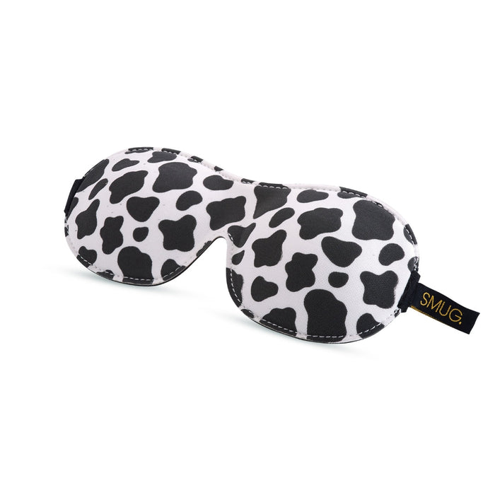 Contoured 3D Blackout Sleep Mask - Cow Print Sleep Mask Only - Contoured Sleep Mask