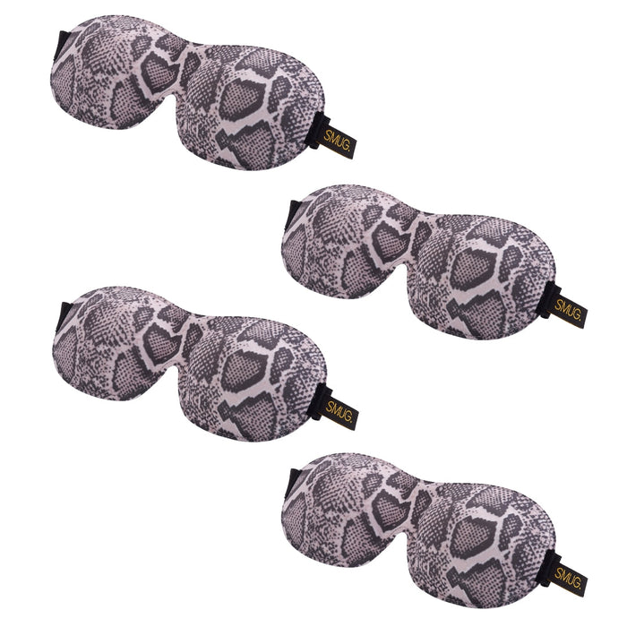 Contoured Sleep Mask Multipack Sets - Various Designs Snake - Contoured Sleep Mask Set