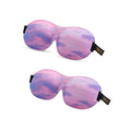 Contoured Sleep Mask Twin Pack Sets - Various Designs Cloudy Sky - Contoured Sleep Mask Set