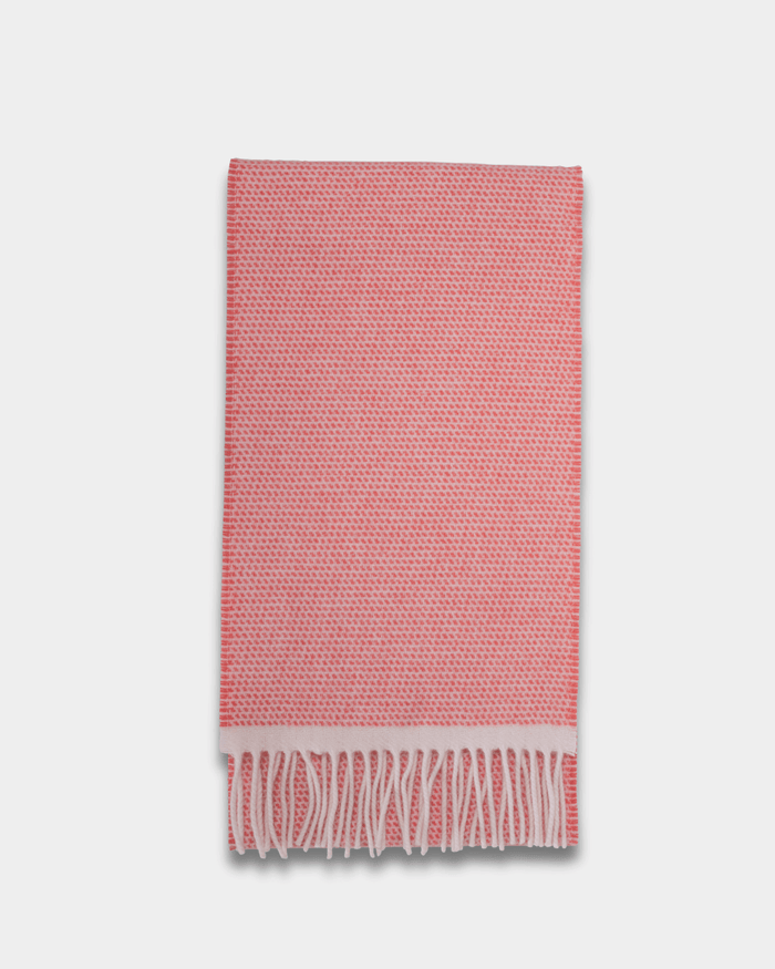 Coral Duiske Merino Lambswool Scarf - Cushendale Woollen Mills
