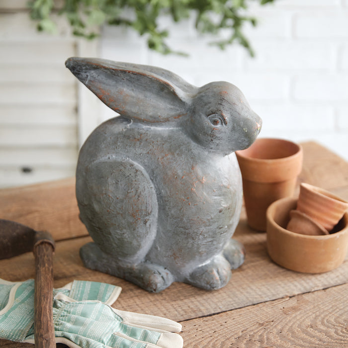 Cottontail Rabbit Statue