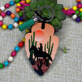 Cowboy Desert Arrow Head Key Chain - Key Chain