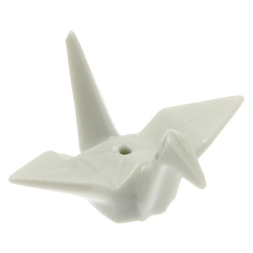 CRANE INCENSE HOLDER - White