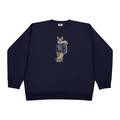Crew Dog Gettysburg College Embroidered Squirrel Crewneck Sweatshirt